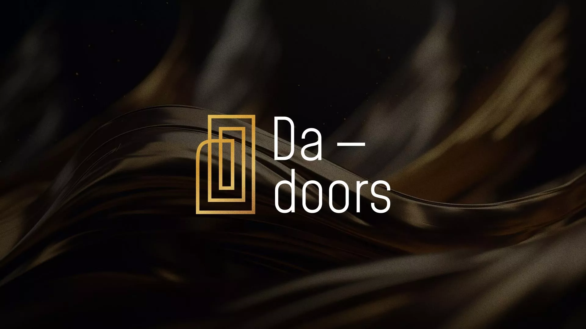 Разработка логотипа для компании «DA-DOORS» в Кировске